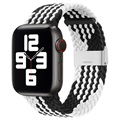 Apple Watch Series Ultra 2/Ultra/9/8/SE (2022)/7/SE/6/5/4/3/2/1 Knitted Strap - 49mm/45mm/44mm/42mm - Black / White