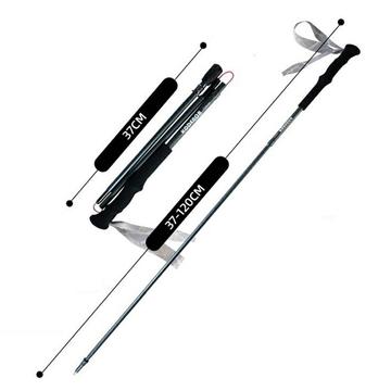 Kodenor 4-Section Foldable Trekking Pole - 120cm - Tarnish