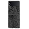 Krokodille Series Samsung Galaxy Z Flip3 5G Case - Black