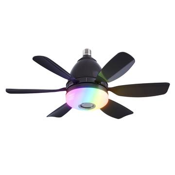LEC017R 3-Speed RGB Dimmable Ceiling Fan with Bluetooth Speaker