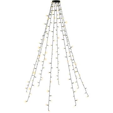 LED Christmas Tree String Lights with Ring / Drop Down and Timer - 200 LED