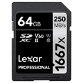 Lexar Professional 1667x SDXC Memory Card - LSD64GCB1667