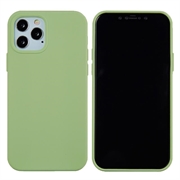 iPhone 12 Pro Max Liquid Silicone Case - Light Green