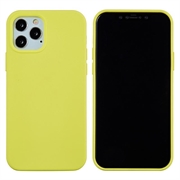 iPhone 12 Pro Max Liquid Silicone Case - Yellow