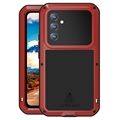 Samsung Galaxy A54 5G Love Mei Powerful Hybrid Case - Red