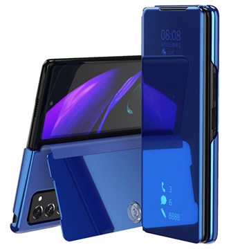 Luxury Series Mirror View Samsung Galaxy Z Fold2 5G Flip Case