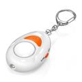 Self Defense Alarm with LED Light and Keychain MSA-813 - White