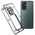 OnePlus 9 Pro Magnetic Case with Tempered Glass - Silver