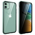 iPhone 11 Magnetic Case with Privacy Tempered Glass