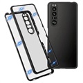 Sony Xperia 1 III Magnetic Case with Tempered Glass Back
