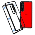 Sony Xperia 1 IV Magnetic Case with Tempered Glass
