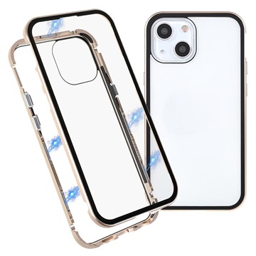 iPhone 13 Magnetic Case with Tempered Glass