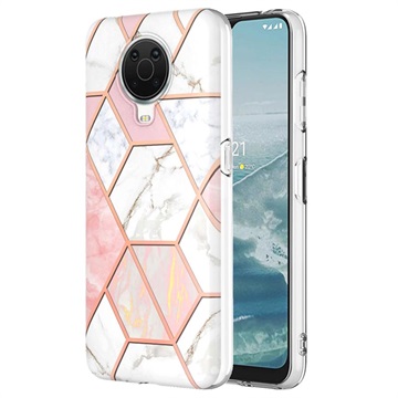 Marble Pattern Electroplated IMD Nokia G10/G20 TPU Case