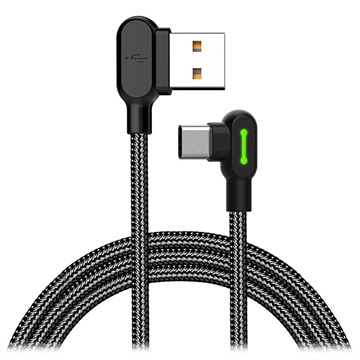 Mcdodo Night Elves 90-degree USB-C Cable - 1.8m (Open Box - Excellent) - Titanium Black