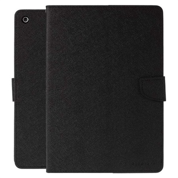 Mercury Goospery Fancy Diary iPad 10.2 2019/2020 Folio Case - Black