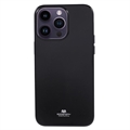 iPhone 15 Pro Mercury Goospery Glitter TPU Case - Black