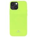 Mercury Goospery iPhone 13 Mini TPU Case - Lime Green
