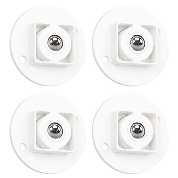 Mini Adhesive Wheels for Furniture - 4 Pcs.