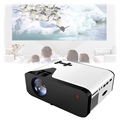 Mini Portable HD LED Projector with Remote Control - 1080p