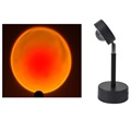 Modern Sunset Projector and Night Lamp - Sunset Red