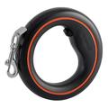 Moestar 2nd Gen Air 2023 UFO Retractable Dog Leash with Ring-Shaped Handle - 3m - Black / Orange