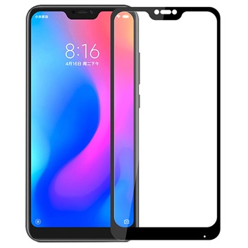Mofi Full Size Xiaomi Mi A2 Lite Tempered Glass Screen Protector - Black