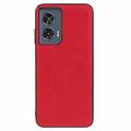 Motorola Edge 50 Fusion Coated Hybrid Case - Red