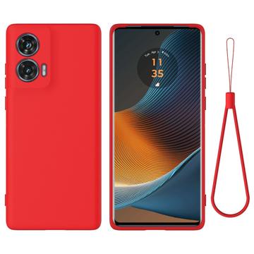 Motorola Edge 50 Fusion/G96 Liquid Silicone Case - Red