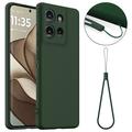 Motorola Edge 50 Liquid Silicone Case - MagSafe Compatible - Dark Green