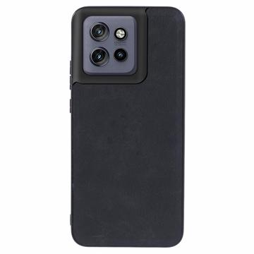 Motorola Edge 50 Neo Coated Hybrid Case - Black