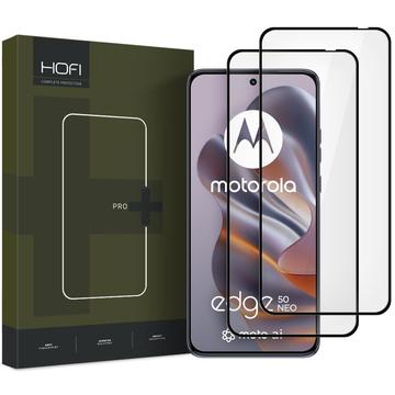 Motorola Edge 50 Neo/60 Neo Hofi Premium Pro+ Tempered Glass Screen Protector - 2 Pcs. - Black Edge