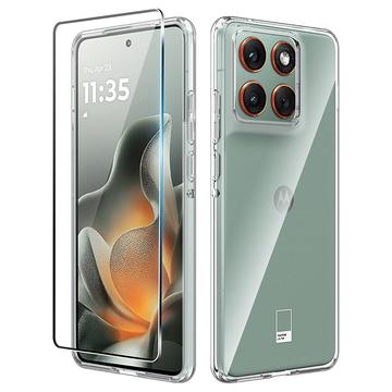 Motorola Edge 70 Saii 2-in-1 TPU Case & Tempered Glass Screen Protector