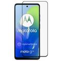 Motorola Moto G04 Full Cover Tempered Glass Screen Protector - Black Edge