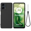 Motorola Moto G04/G24 Liquid Silicone Case - Black