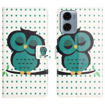 Motorola Moto G05/E15 Style Series Wallet Case - Owl