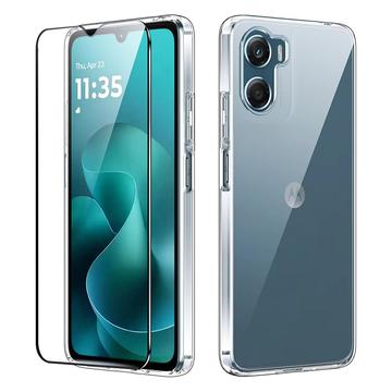 Motorola Moto G06 Saii 2-in-1 TPU Case & Tempered Glass Screen Protector