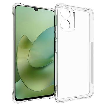 Motorola Moto G06/G06 Power Shockproof Silicone Case - Transparent