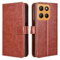 Motorola Moto G15/G15 Power Wallet Case with Magnetic Closure - Brown