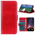 Motorola Moto G32 Wallet Case with Magnetic Closure - Red