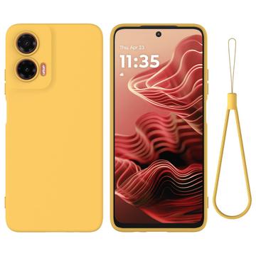 Motorola Moto G35 Liquid Silicone Case - Yellow