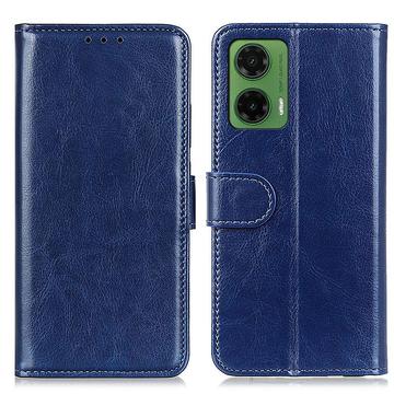 Motorola Moto G35 Wallet Case with Magnetic Closure - Blue