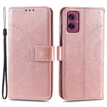 Motorola Moto G55 Mandala Series Wallet Case