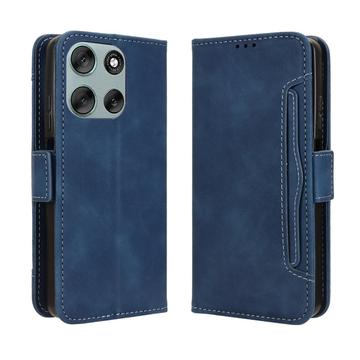 Motorola Moto G56 Cardholder Wallet Case - Blue