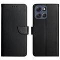 Motorola Moto G56 Wallet Leather Case with Kickstand - Black