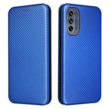 Motorola Moto G62 5G Flip Case - Carbon Fiber