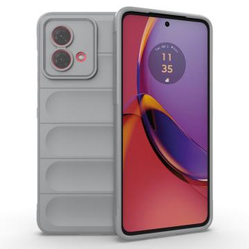 Motorola Moto G84 Rugged Series TPU Case - Light Grey