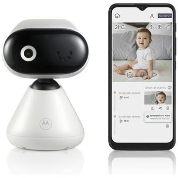 Motorola Nursery PIP1000 Wi-Fi Camera Baby Monitor - Full HD 1080p - White