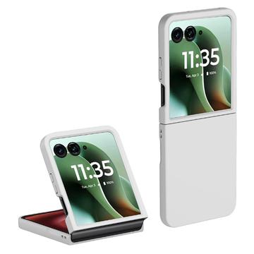 Motorola Razr 60 Ultra Rubberized Plastic Case - White