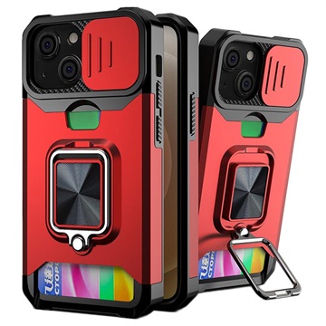 Multifunctional 4-in-1 iPhone 13 Mini Hybrid Case