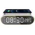 Multifunctional Alarm Clock w/ Wireless Charging W628
